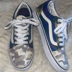 Vans Multicolor Camo Sneakers